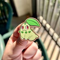 Chikorita Wooden Pin