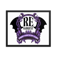 Image 5 of Framed R.E. SARGENT Logo Poster