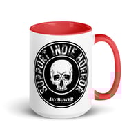 Image 5 of "Support Indie Horror" Mug with Color Inside