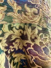 Image 9 of Vintage 90s Moody Floral Rayon Babydoll Maxi Dress by Starina -Women’s Size Medium 