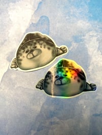 Image 2 of Chunky Seal Plushie Sticker • 3.5”/9cm
