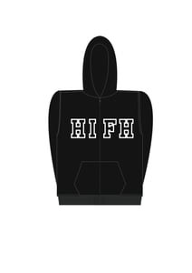 Image of HIFH Zip up Hoody with FREE POSTAGE Last few remaining