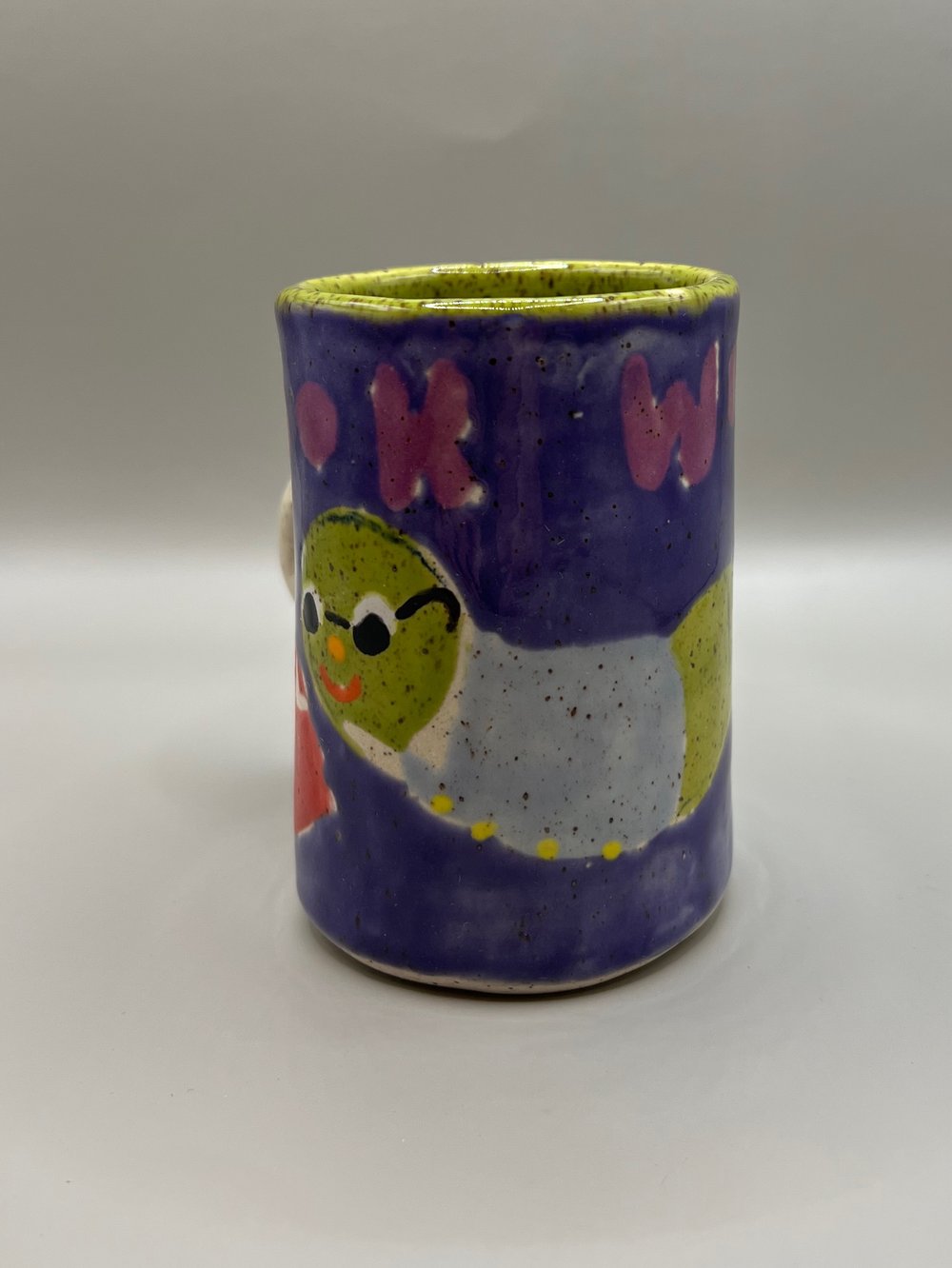 Image of bookworm mug