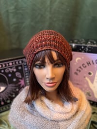 Image 3 of Earthy Elegance Slouchy Beanie 