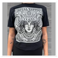 Image 1 of 40 Year Black Tee