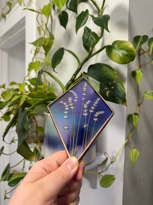 Iridescent Lavender Diamond