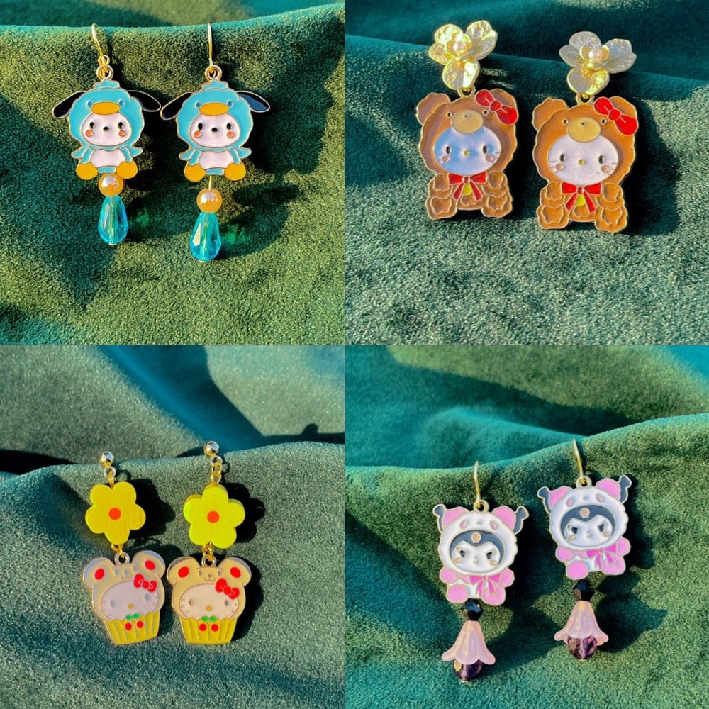 Image of 🔮 Mystery 🌟 Sanrio Earrings