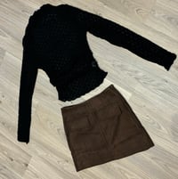 Image 2 of Gathered lace top - 3 colours 