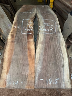 curvy walnut bookmatch 2