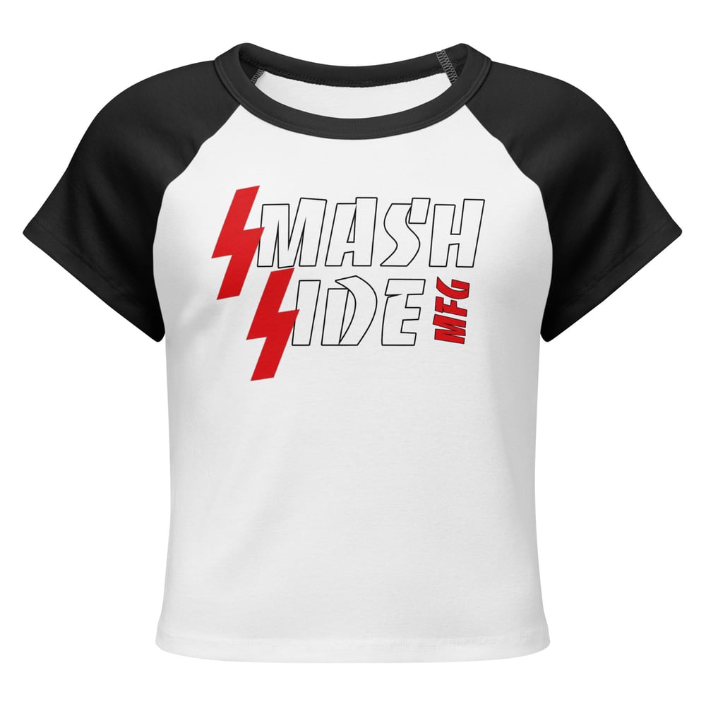 Smash Side MFG Crop T
