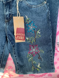 Image 2 of Y2k rhinestone jeans 