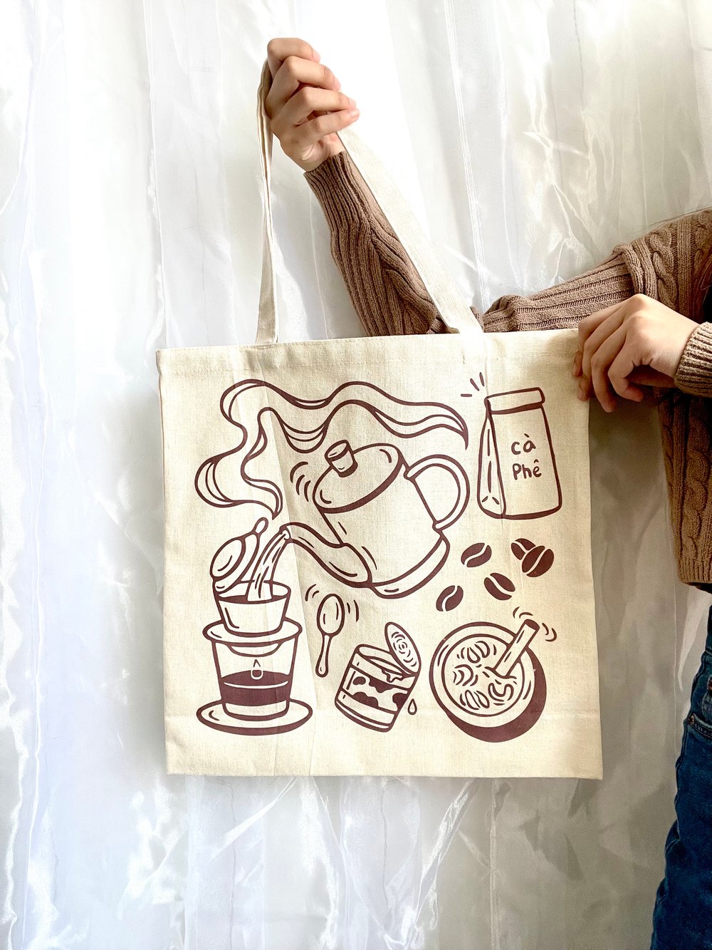 Image of Vietnamese Coffee Tote Bag