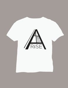 Image of Arise Logo White Tee