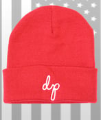 Image of 'Hancock' Fold-Up Beanie (Classic Red)