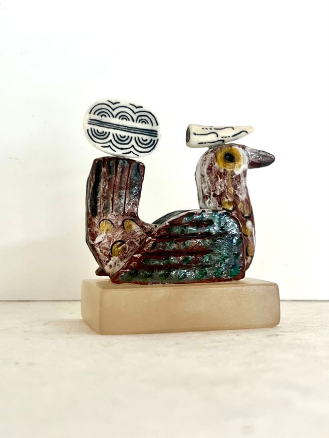SMALL CERAMIC BIRD