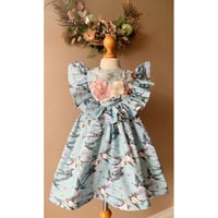 Birds and sequins dress 