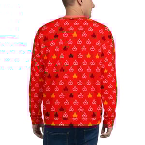 Red Ascensive Sweatshirt