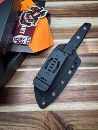 Image 2 of Mink - Fixed Blade Knife (3.99" Nitro-V Blade & Micarta Handle) - D0103