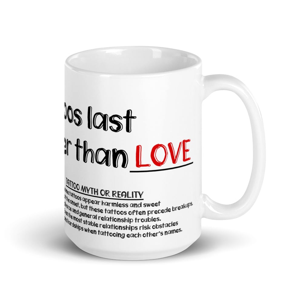CUPID'S LOVE-White glossy mug
