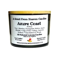 Image 1 of The Luxury Collection Azure Coast Grey Smoke 3 Wick Candles 