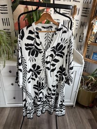 Image 1 of Black and white dress 