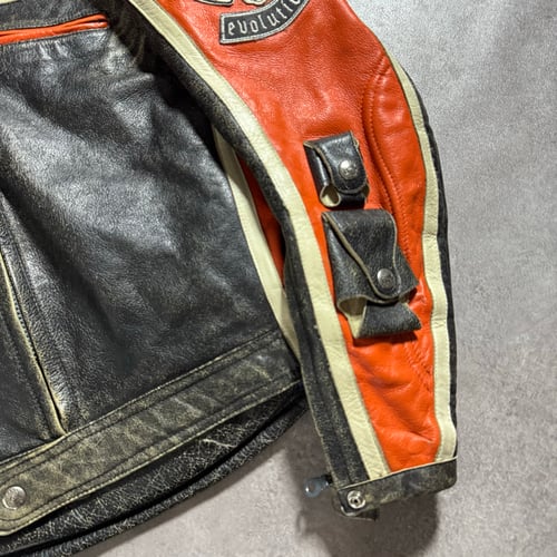 Image of Bok Brothers Harley Davidson Biker Jacket, Size Medium