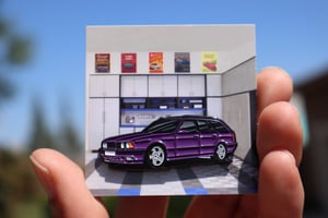 Image of KUWTB Kustoms E34 M5 Touring Daytona Violet