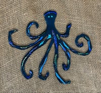 Image 1 of Blue Iridescent Octopus 