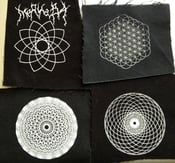 Image of Sacred Geometry Canvas Patch