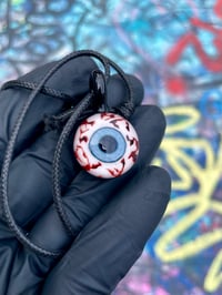 Image 1 of Bloodshot Eyeball Murrine Pendant
