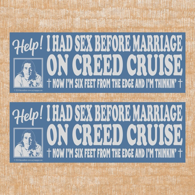 Image of Creed Cruise - Bumper Stickers