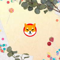 Shib Inu Coin Bubble-free stickers