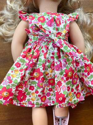 Image of 46cm Dolly Dress - Betsy Red