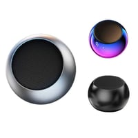 Mini Bluetooth Speaker with RGB Lighting & Magnetic Design