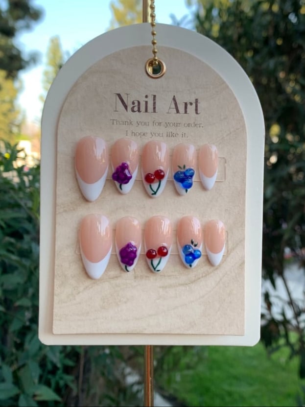 Image of Fruit Themed Nails 