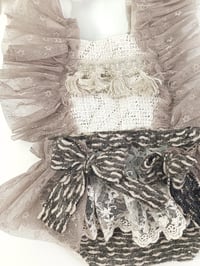 Image 2 of Sitter baby girl body-dress for photoshoot | Khloe | age 12 months