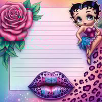 Image 11 of RAINBOW BETTY BOOP FULLY CUSTOMIZABLE STATIONARY GIFT SET