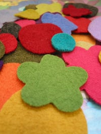 Image 2 of Upcycled Wool Felt Shapes 
