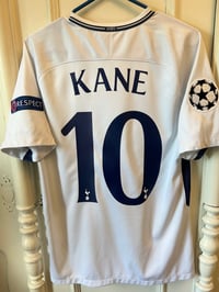 Image 9 of Tottenham Hotspur “KANE 10” 2017/18 Home Shirt + UCL patches (M)