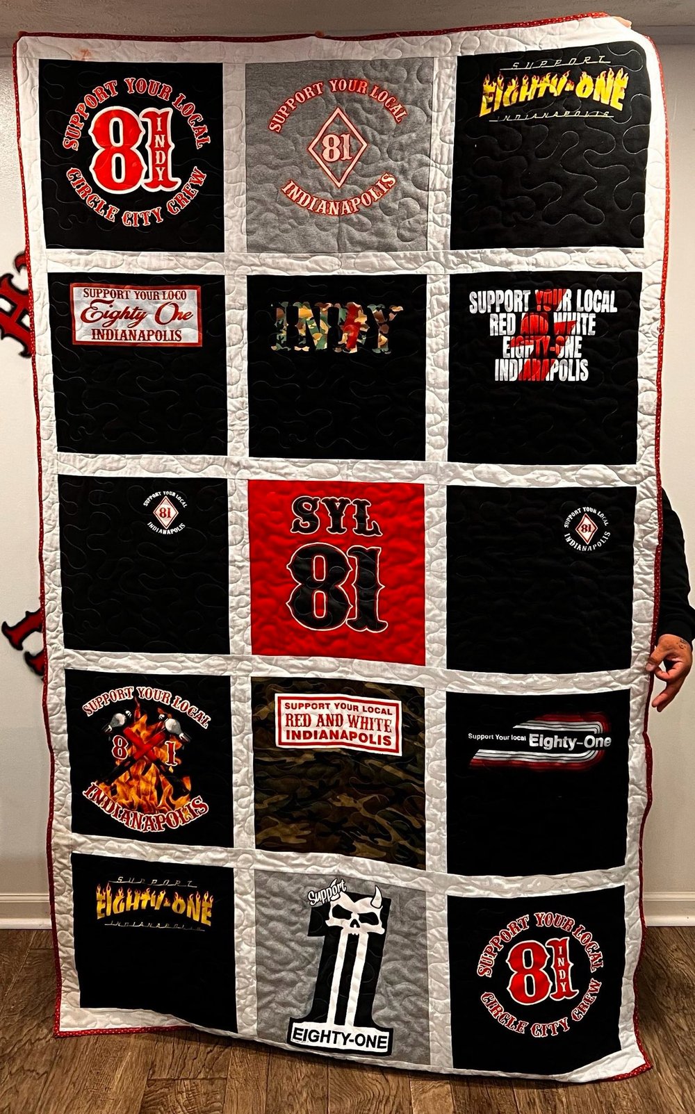 Image of Support Quilt Waffel Ticket 