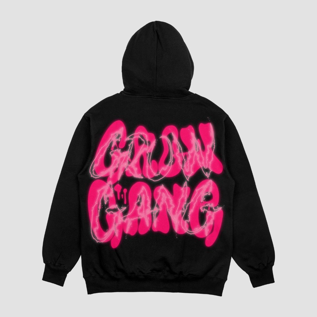 Image of Grow gang hoodie (Black)