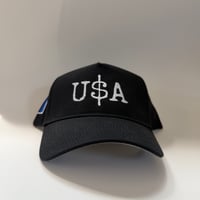 Image 3 of U$A Flag SnapBack 