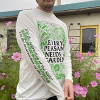 Image 2 of EVERY PEASANT NEEDS A GARDEN LONGSLEEVE WHITE SHIRT