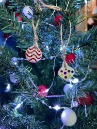 Image 4 of Mini Christmas Baubles (set of 6)