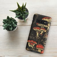 Image 3 of Dark Cottagecore Goth Inspired Vibrant Mushroom Tough case for Samsung®