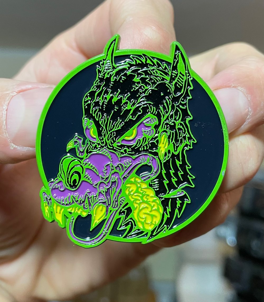 J Garcia WOLF Guitar Emblem Pins (4 Varients) 