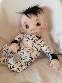 Image 3 of Atticus, Chubby 21” Baby Boy