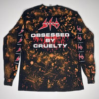 Image 2 of Tie Dye Obsessed By Cruelty LONG SLEEVE Size M