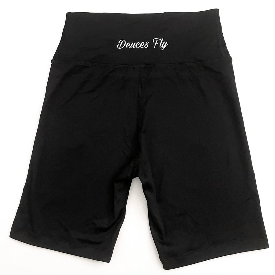 Image of Deuces Fly Biker Shorts