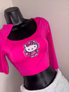 small pink long sleeve 